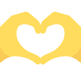 Manos formando un corazón - Twitter / X