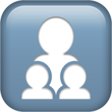 familia: adulto, niño, niño