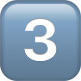 Tecla del símbolo 3