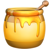 Emoji tarro de miel