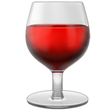 Emoji copa de vino