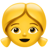 Emoji niña