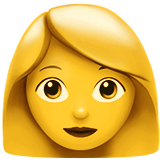 Emoji mujer WhatsApp