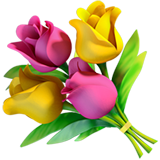 Emoji ramo de flores