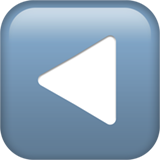 Símbolo de botón de retroceso