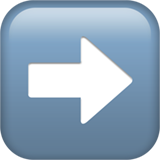 Emoji flecha derecha