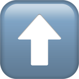 Símbolo flecha hacia arriba