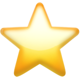 Emoji de una estrella mediana