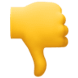 Pulgar hacia abajo - Facebook