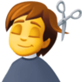 Persona cortándose el pelo - Facebook