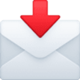 Sobre con flecha - Facebook