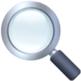 Lupa orientada hacia la izquierda - Facebook