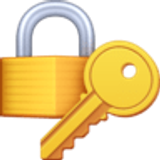 Candado cerrado y llave - Facebook