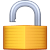 Candado abierto - Facebook