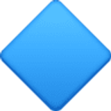 Rombo azul grande - Facebook