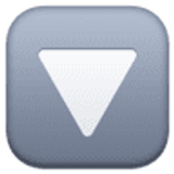 Triángulo hacia abajo - Facebook