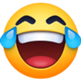 Cara llorando de risa - Facebook