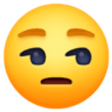 Cara de desaprobación - Facebook