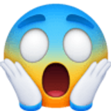 Cara gritando de miedo - Facebook