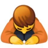 Persona haciendo una reverencia - Facebook