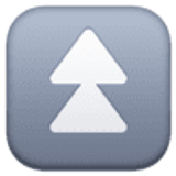 Triángulo doble hacia arriba - Facebook