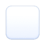 Cuadrado blanco mediano - Facebook