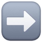 Flecha hacia la derecha - Facebook