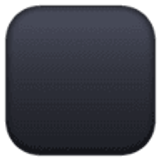 Cuadrado negro grande - Facebook