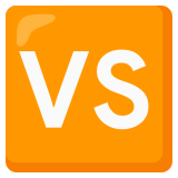Botón VS - Noto Color Emoji