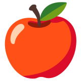 Manzana roja - Noto Color Emoji