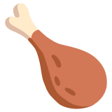 Muslo de pollo - Noto Color Emoji