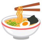 Tazón de fideos - Noto Color Emoji