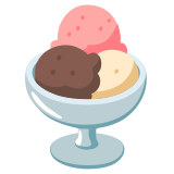 Helado - Noto Color Emoji