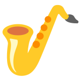 Saxofón - Noto Color Emoji