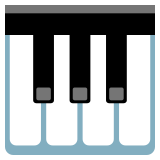 Teclado musical - Noto Color Emoji
