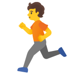 Persona corriendo - Noto Color Emoji