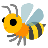 Abeja - Noto Color Emoji