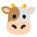 Cara de vaca - Noto Color Emoji