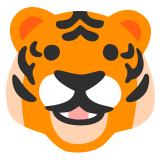 Cara de tigre - Noto Color Emoji