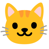 Cara de gato - Noto Color Emoji