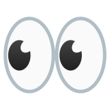 Ojos - Noto Color Emoji