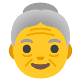 Anciana - Noto Color Emoji