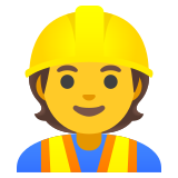 Profesional de la construcción - Noto Color Emoji
