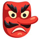 Demonio japonés tengu - Noto Color Emoji