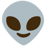 Alienígena - Noto Color Emoji