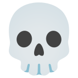 Calavera - Noto Color Emoji