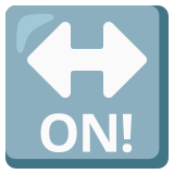 Flecha ON! - Noto Color Emoji