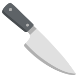 Cuchillo de cocina - Noto Color Emoji