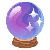 Bola de cristal - Noto Color Emoji