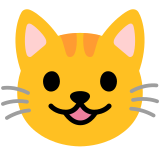 Gato sonriendo - Noto Color Emoji